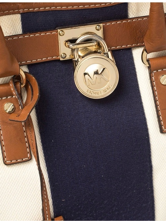 Michael Kors Satchel with Gold Hardware main image 10